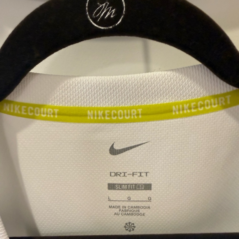 Men's Melbourne Dri-Fit Advantage Slam Tennis Top - Picture 3 of 4